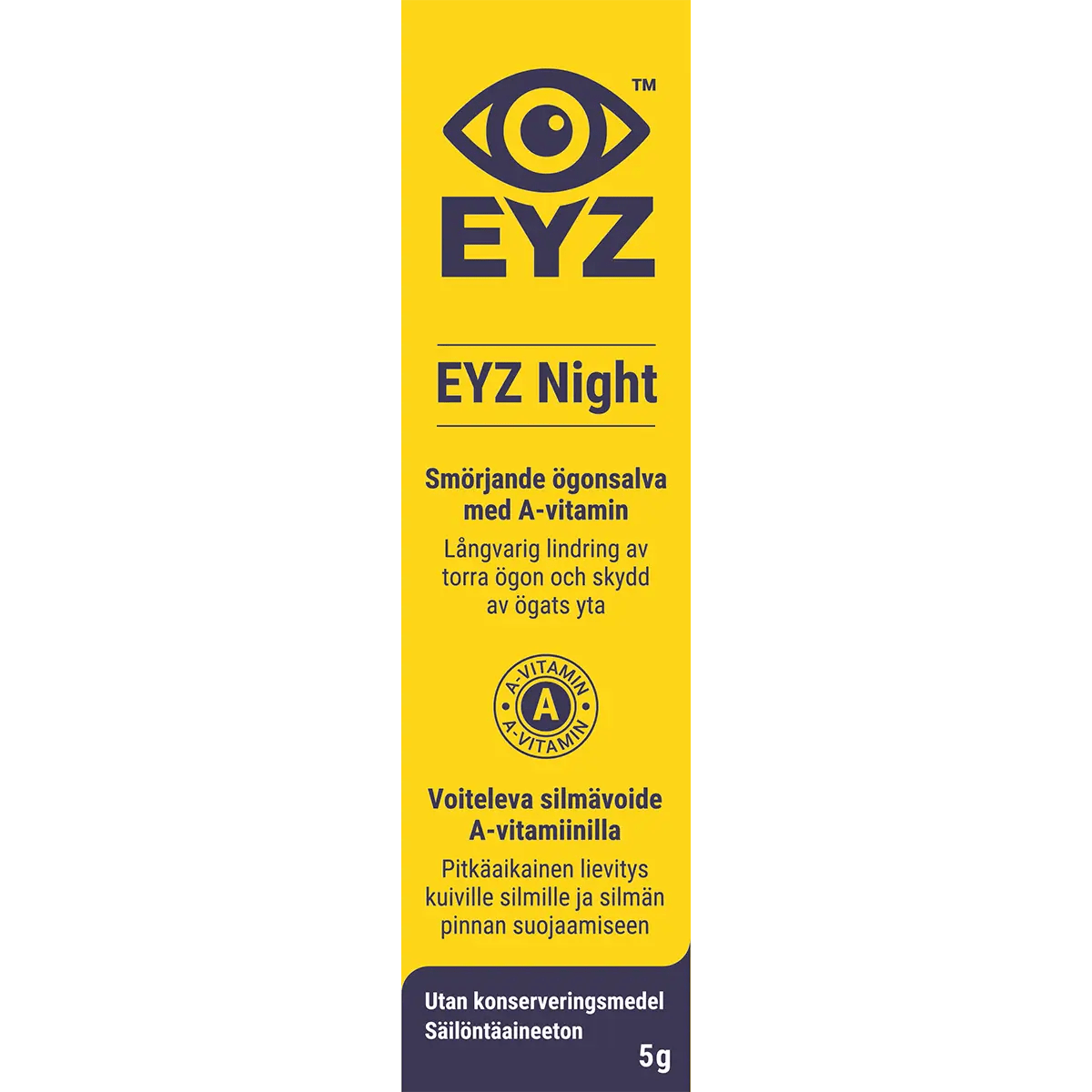 EYZ Night ögonsalva 5g - Rehcore AB