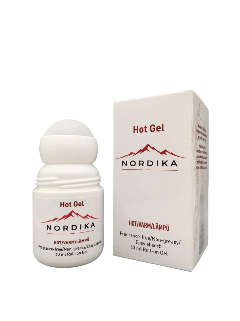 MediPearl Nordika Hot Gel Roll-On 60 ml, värmande gel
