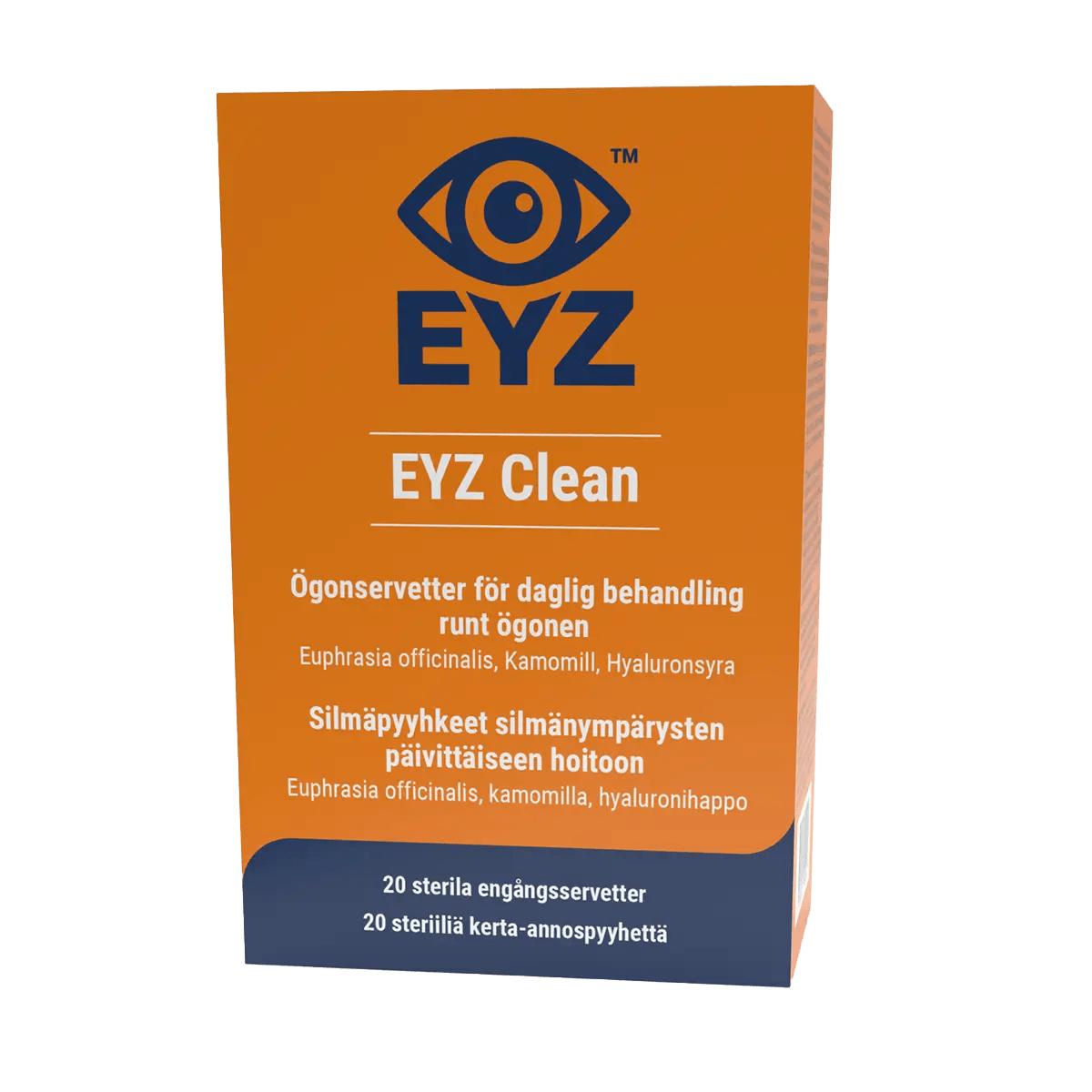 EYZ Clean ögonservetter 20 st - Min butik