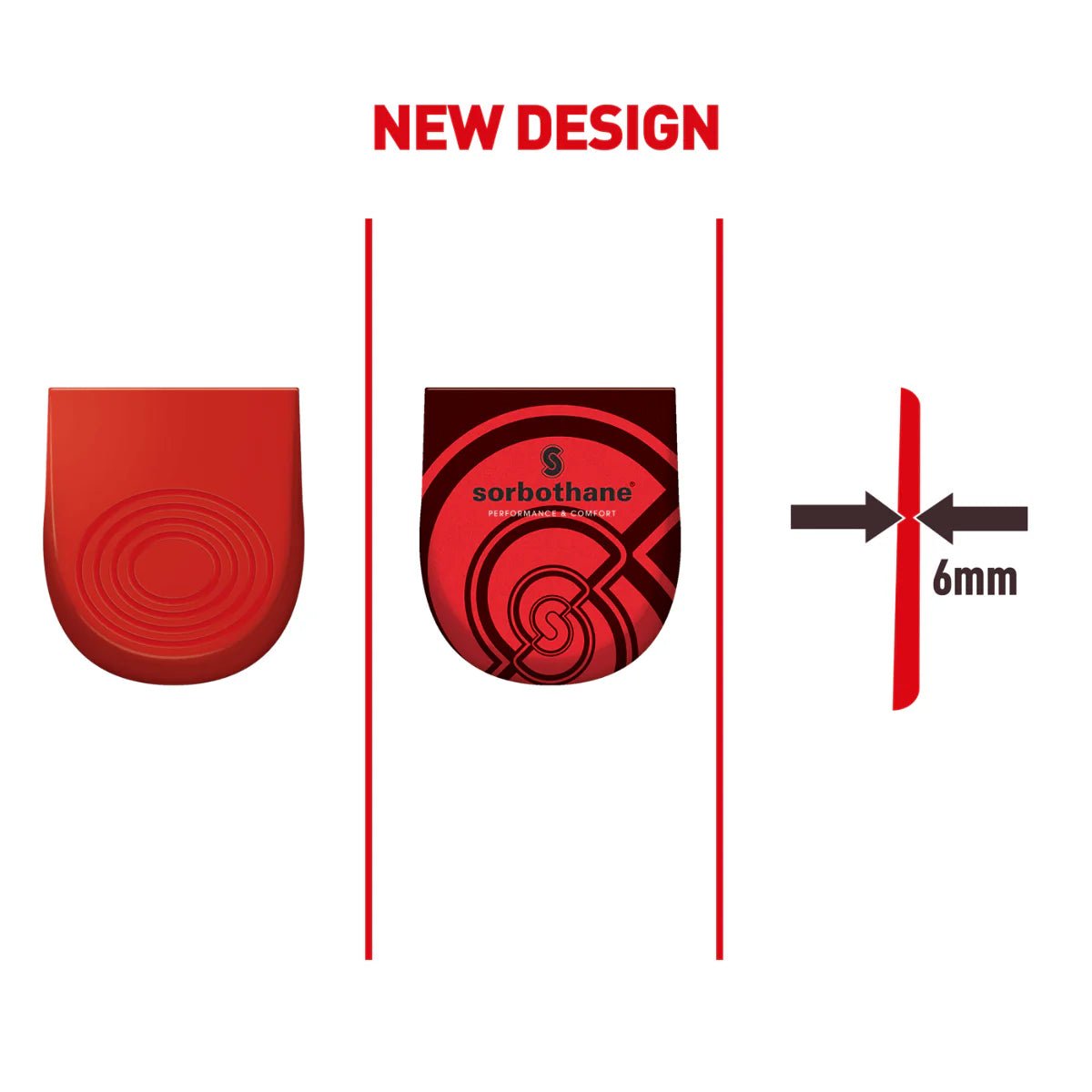 Sorbothane Heel Pads - Min butik