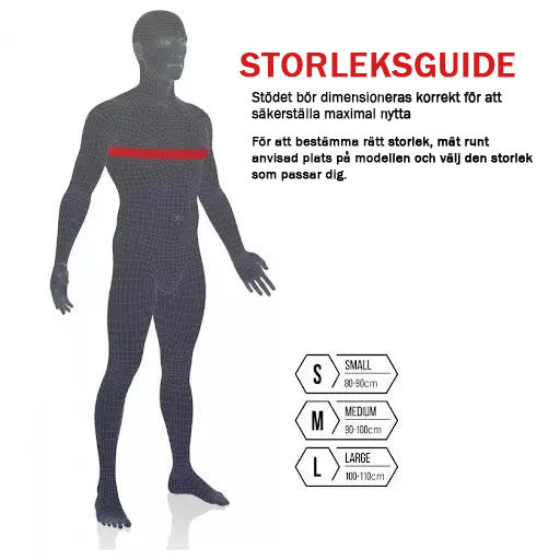 Vulkan skulderstøtte med strop