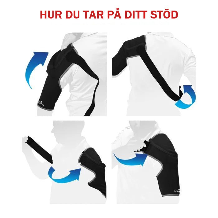 Vulkan Axelstöd med rem - Rehcore AB