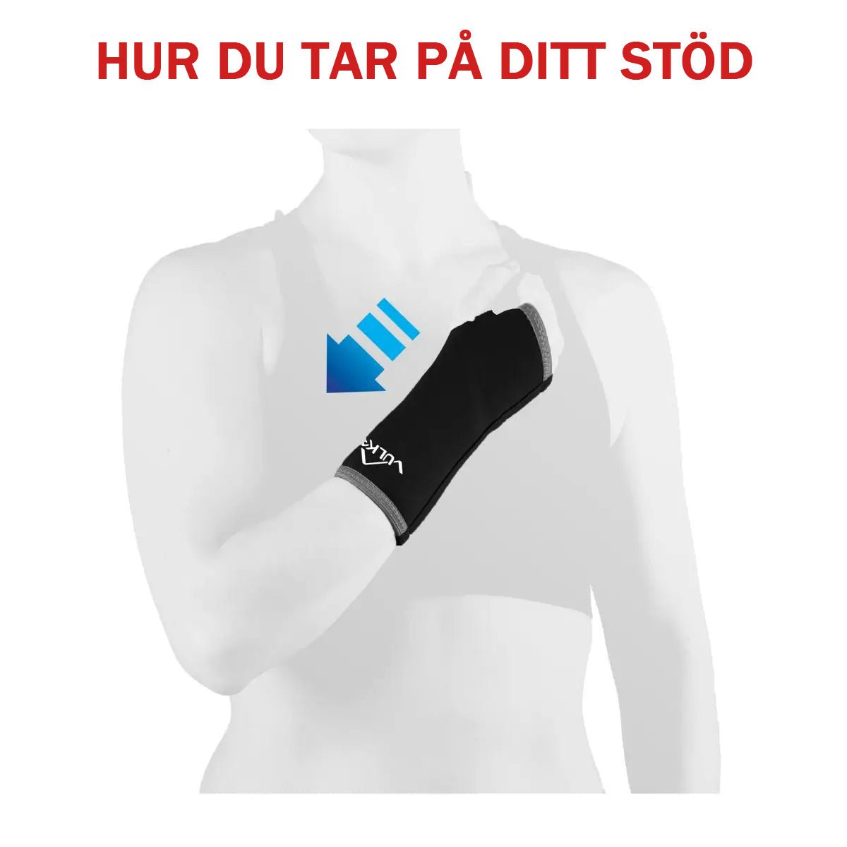 Vulkan Handledsstöd Lång - Rehcore AB